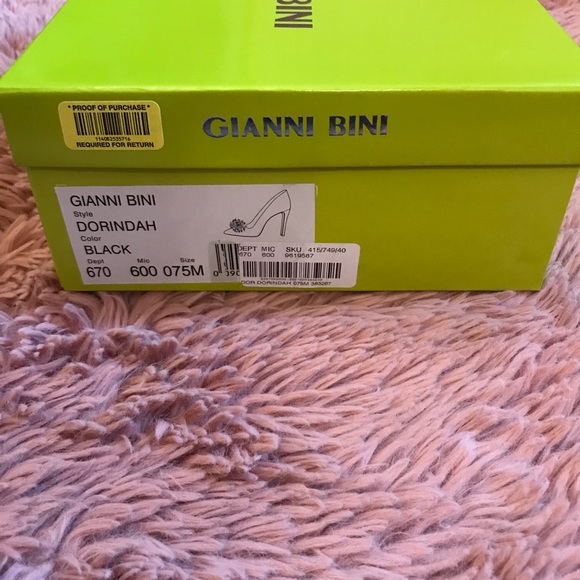 GIANNI BINI black suede heals - Picture 6 of 6